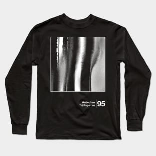 Autechre / Minimal Graphic Artwork Design Long Sleeve T-Shirt